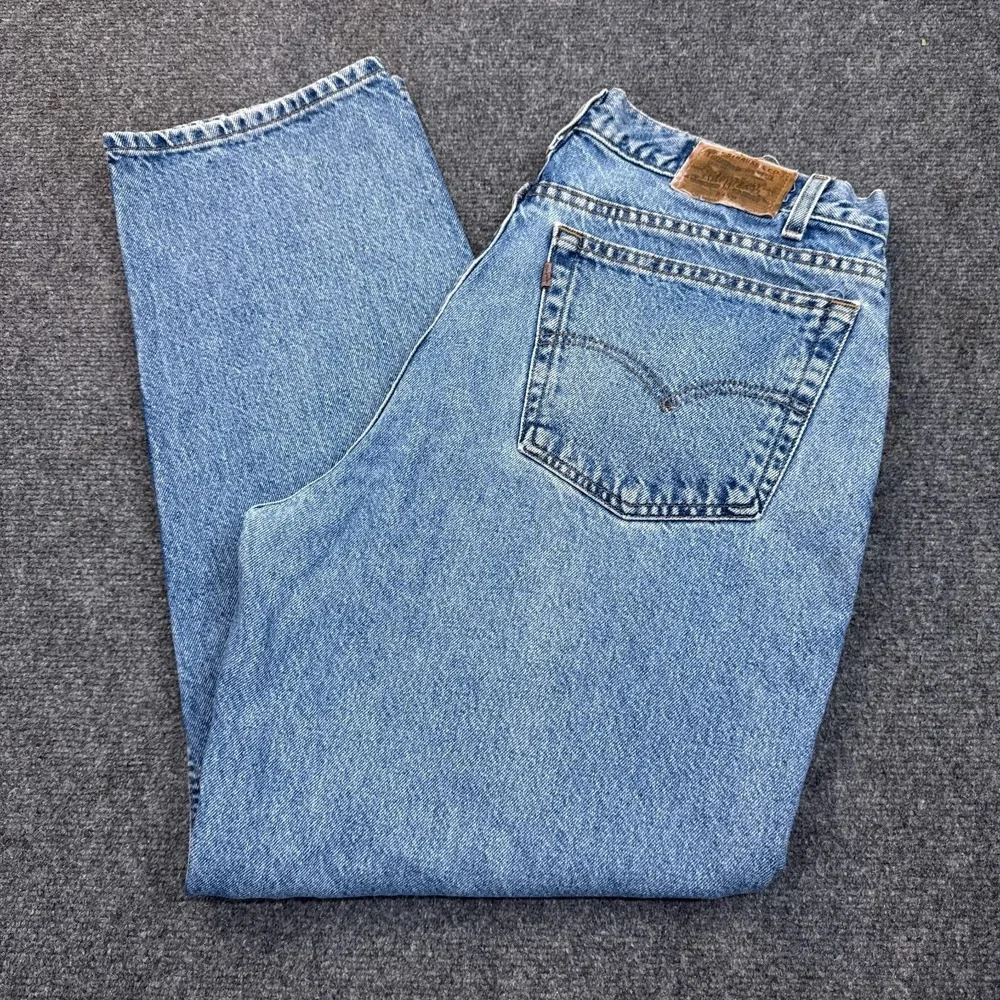Vintage 90s Levi's 545‎ Utility Jeans Mens Size 38x30 Loose Fit Denim